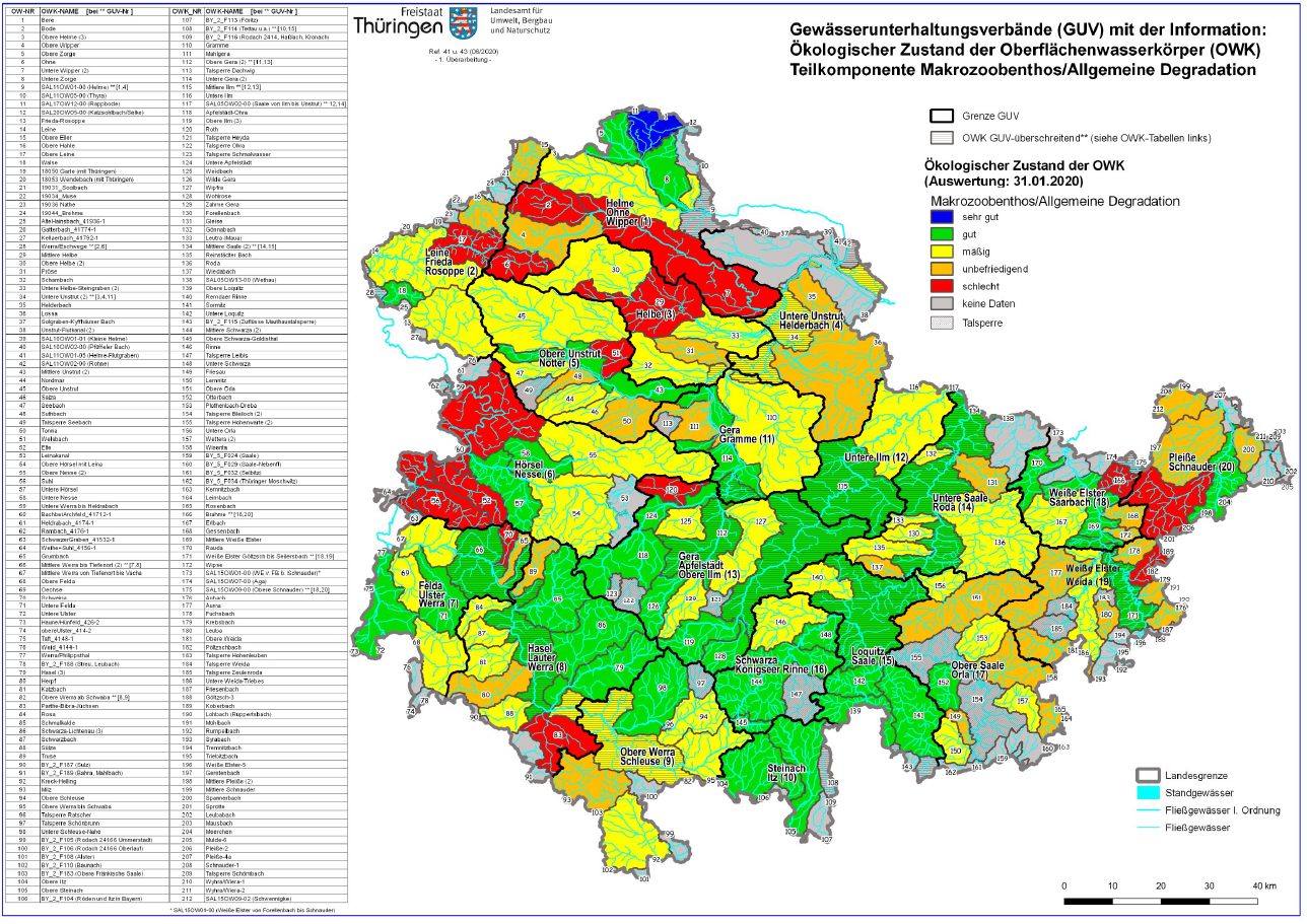 Gewässerunterhaltungsverband Schwarza/Königseer Rinne - Verbandsgebiet Gewässerunterhaltungsverband Schwarza/Königseer Rinne - Verbandsgebiet